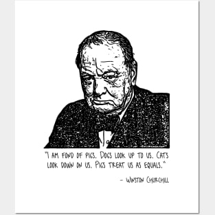 Winston Churchill Posters and Art